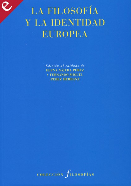 La filosofía y la identidad europea [e-book]
